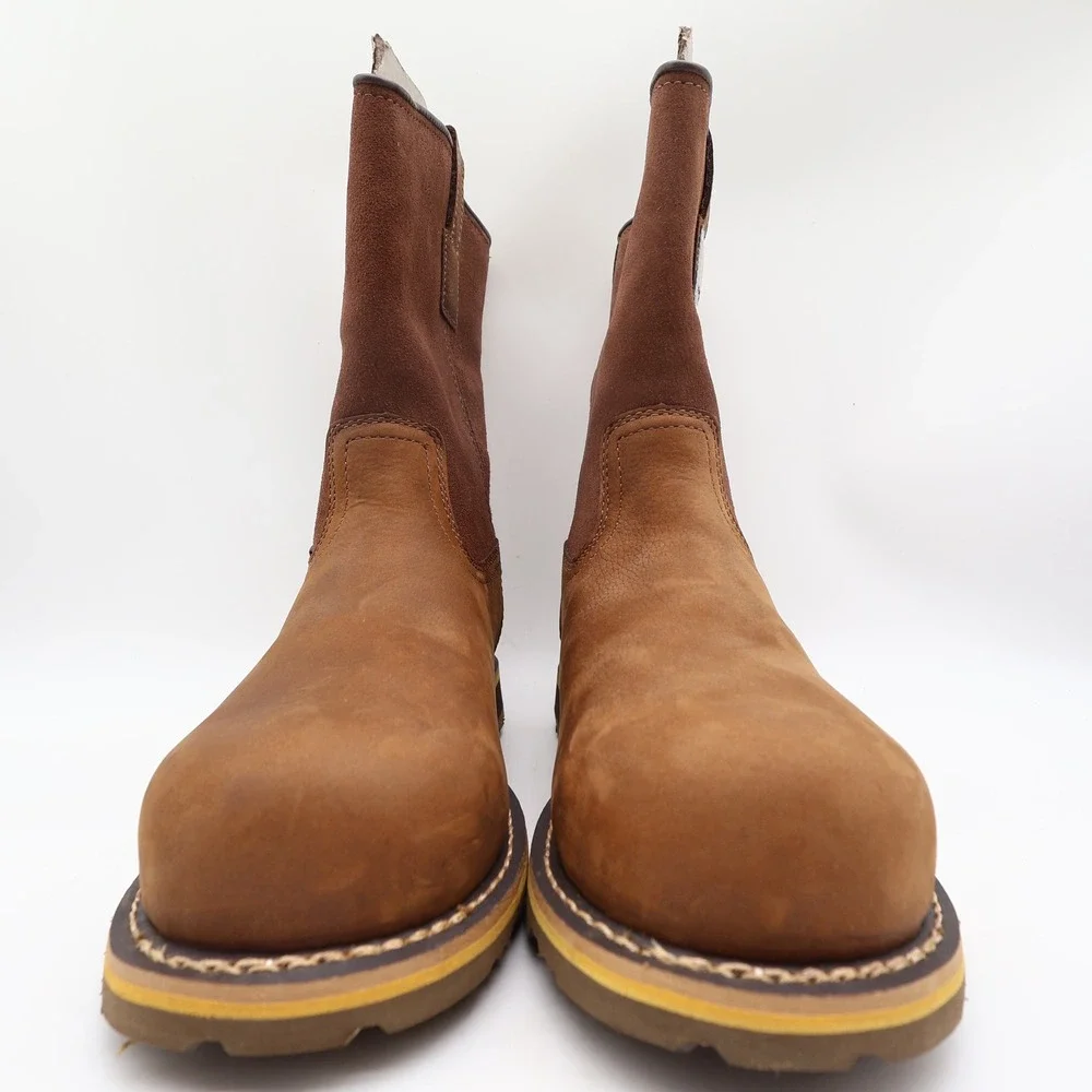 Carhartt Work Boots Mens 9 M Pull-On Waterproof Composite Toe CMP1453 NIB